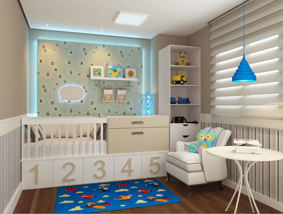 ideias criativas decoração led parede quarto sala