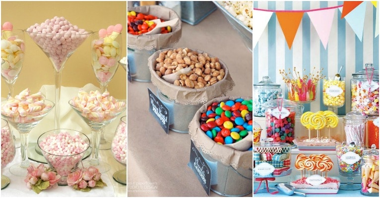 marshmallow para mesa de aniversário