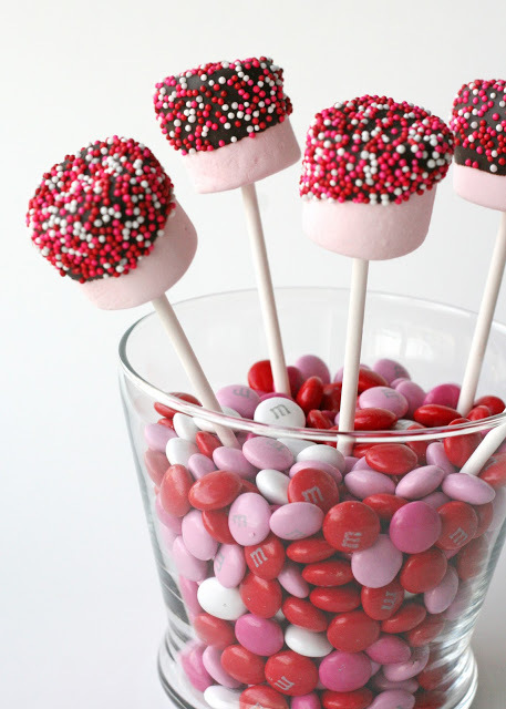 marshmallow na decoração de festa