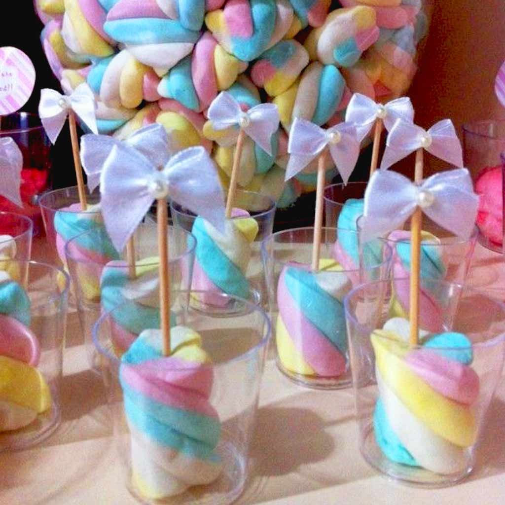 ideias criativas marshmallow infantil