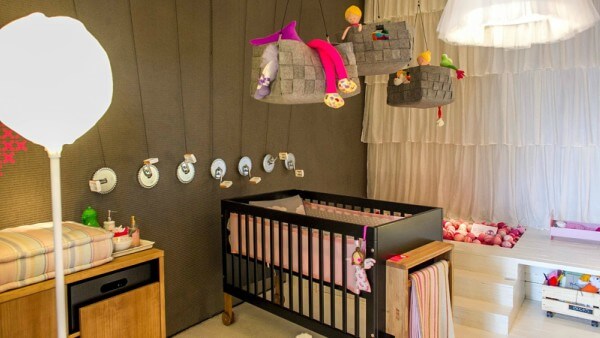 decoração com material reciclado para quarto