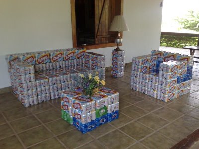 ideias de decoração de quarto com material reciclado para inspirar