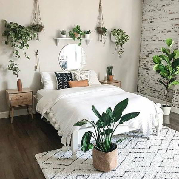 decoração com material reciclado para quarto vs decoração convencional