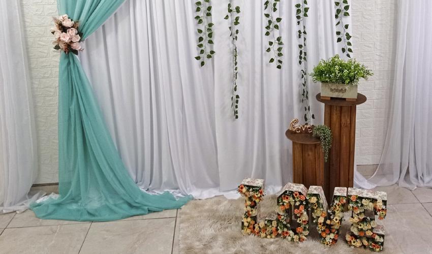 Painel quadrado para quarto infantil