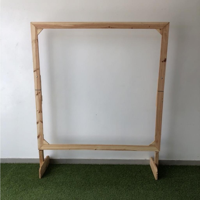 Painel quadrado para sala de estar
