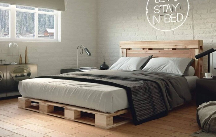 quanto custa decorar quarto com paletes