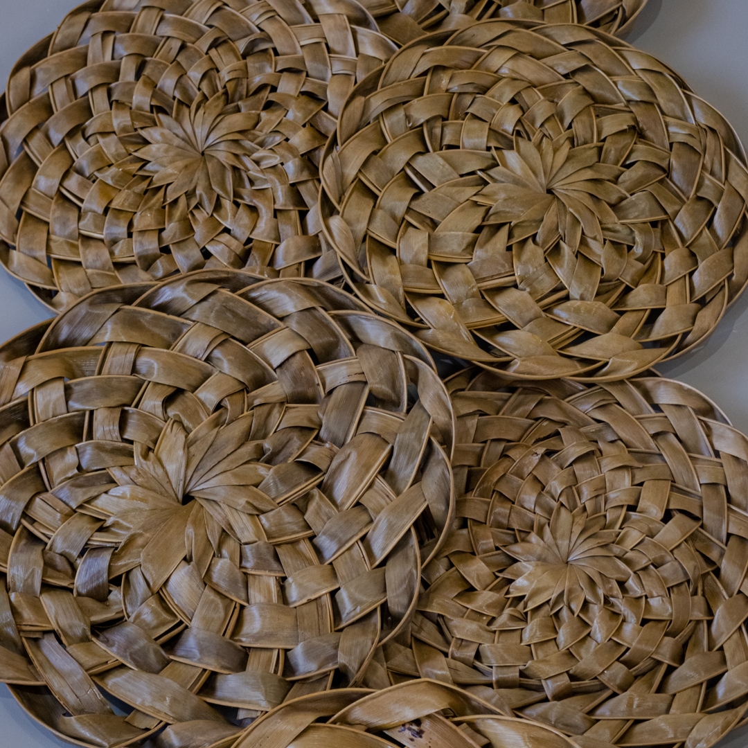 Estilo boho chic com fibras naturais