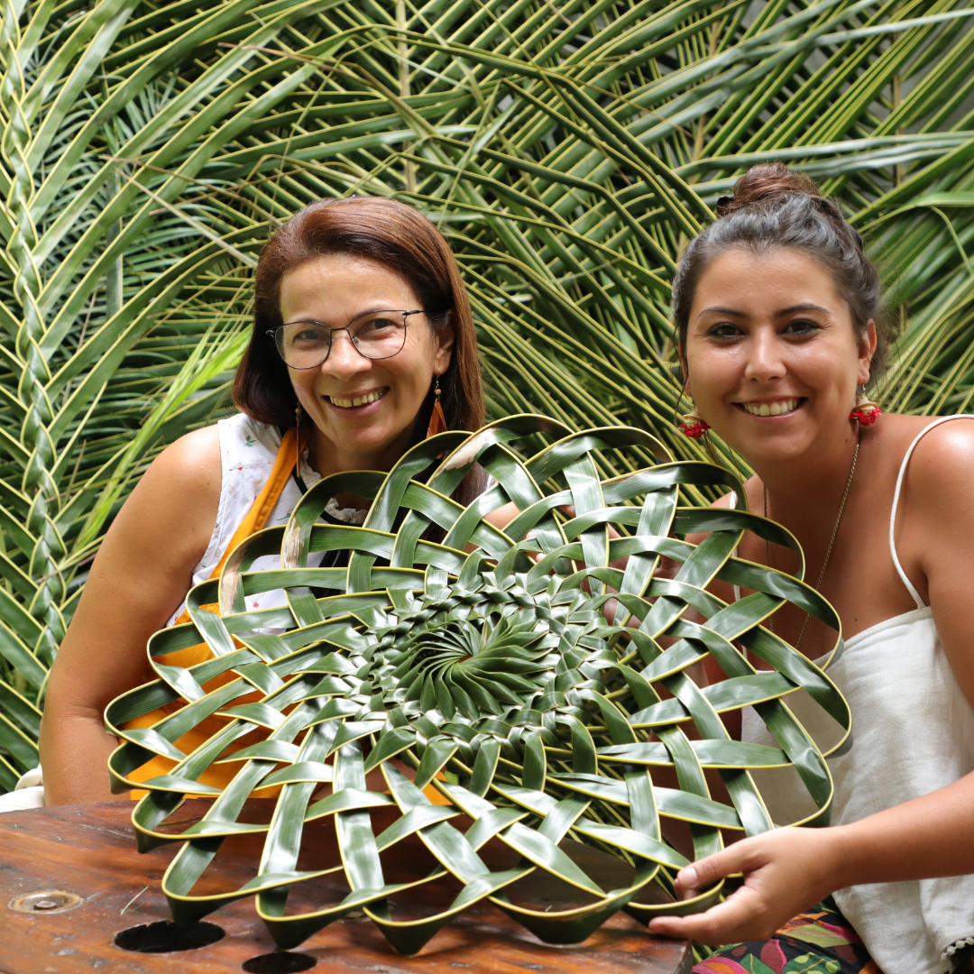 Itens de decoração tropical