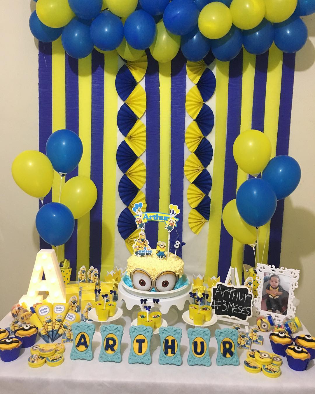 Ideias de decoração com papel crepom para aniversário