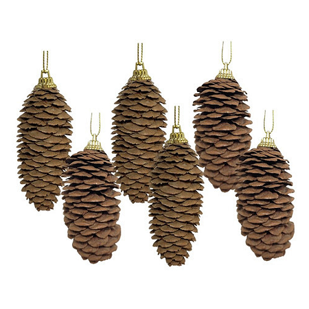ideias criativas com pinhas de natal