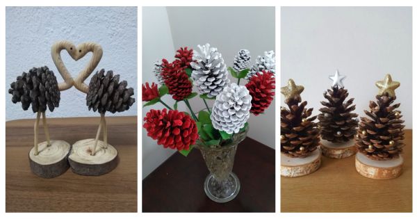 erros comuns ao pintar pinhas para decoração