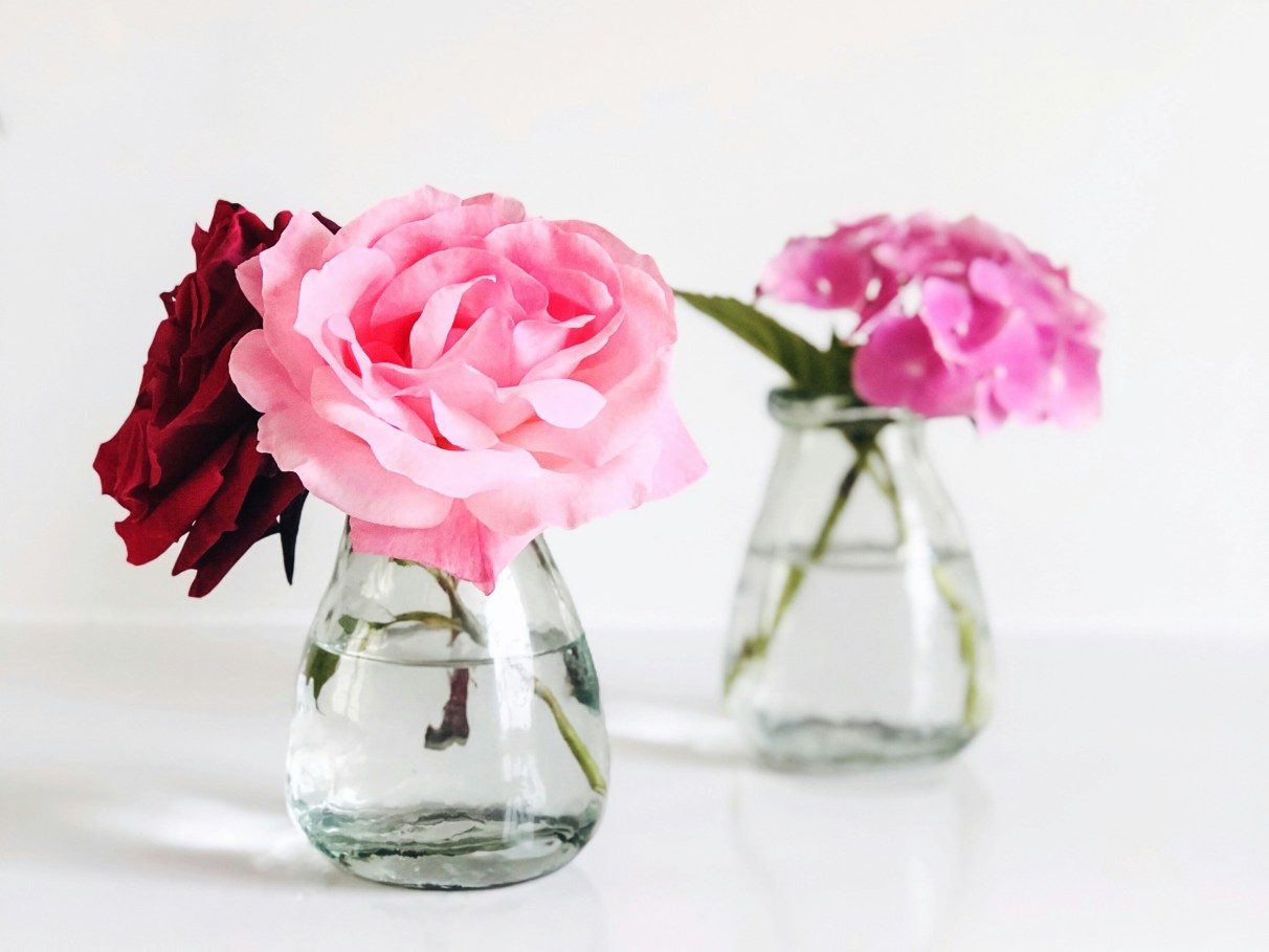 como evitar rosas murchas decoração