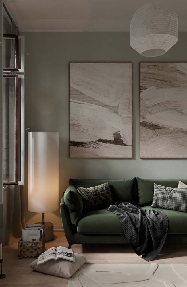 erros comuns ao decorar com sofá verde escuro