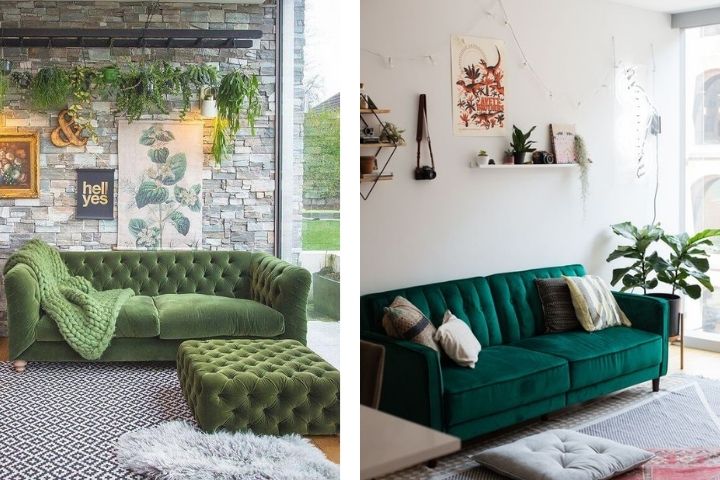 quanto custa um sofá verde escuro de qualidade