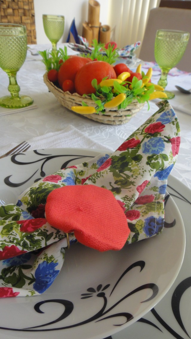 tomate vs flores decoração custo