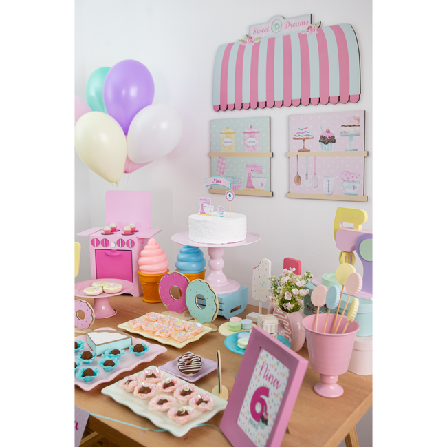 espaço instagramável confeitaria