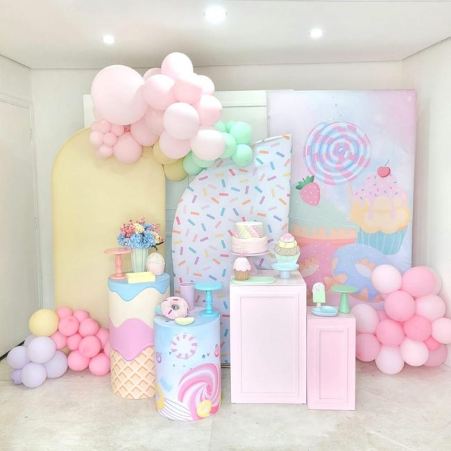 ideias de festa infantil tema confeitaria