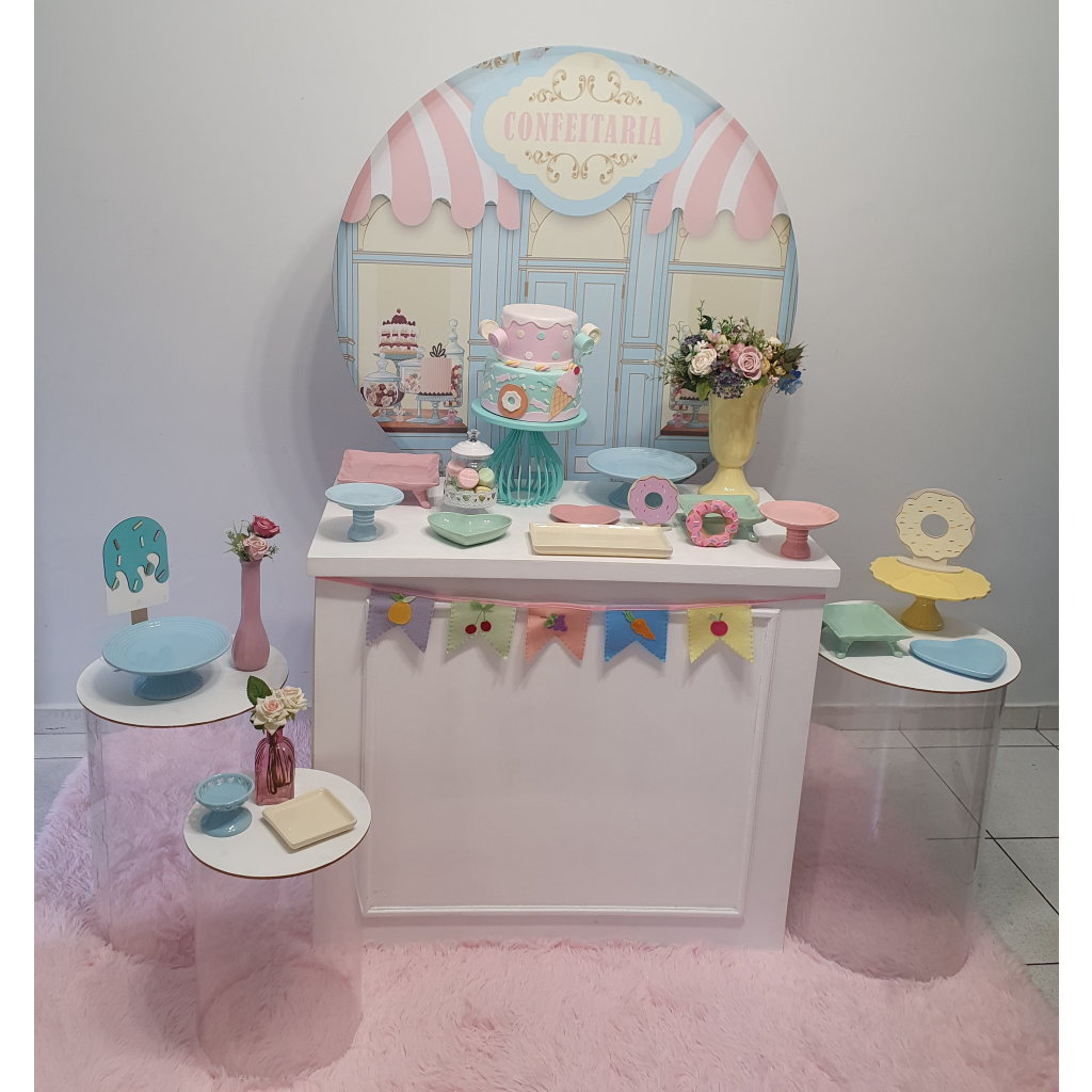 tendências decoração confeitarias 2026