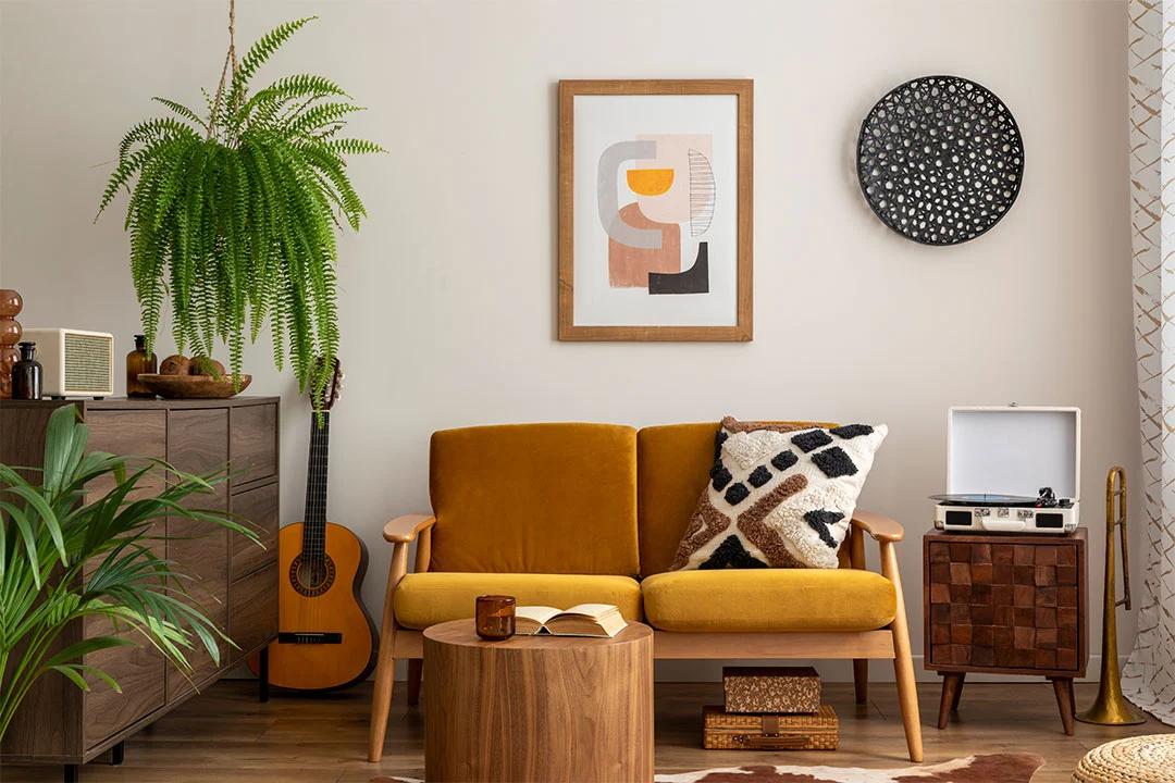 materiais naturais decoração