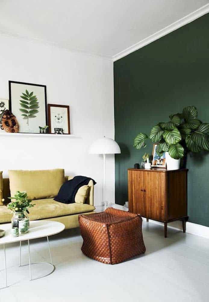 verde esmeralda vs verde musgo na decoração