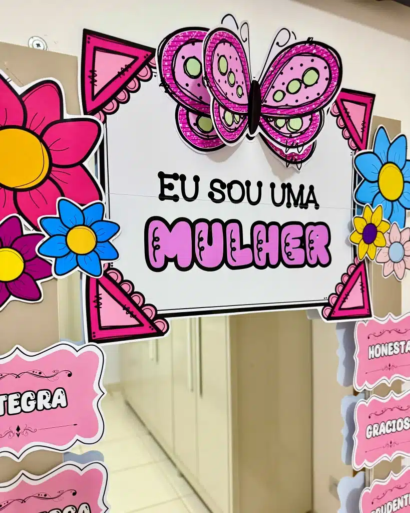 cantinho de fotos culto de mulheres