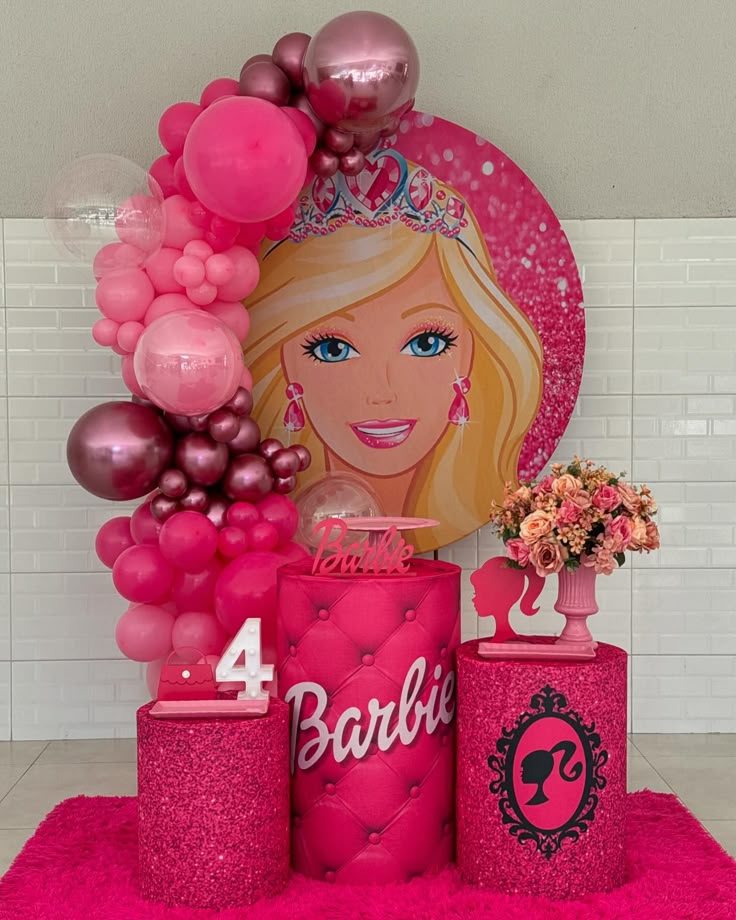 Decoração Barbiecore para adultos