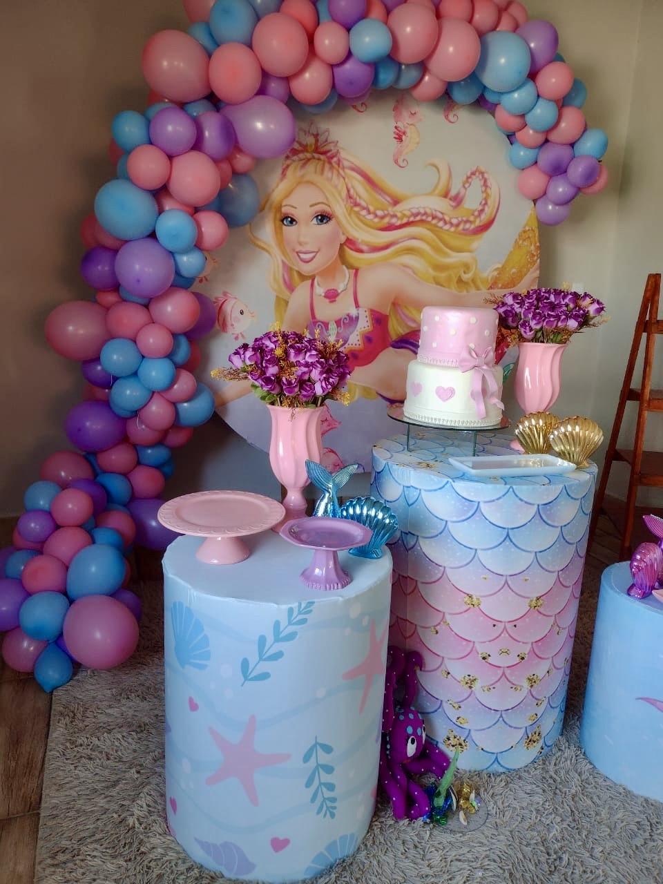 Ideias de decoração Barbie para aniversário