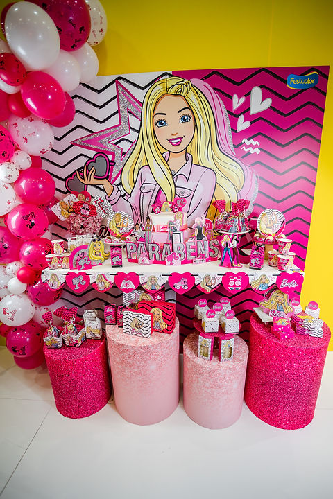 DIY decoração Barbie