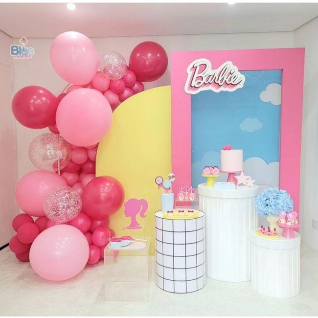 Ideias de decoração Barbie para aniversário