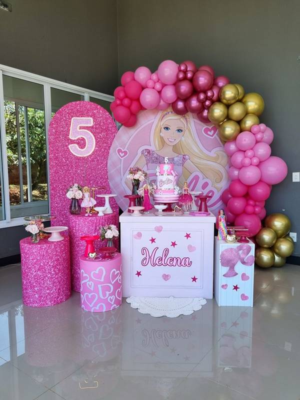 Barbie Dreamhouse Experience decoração