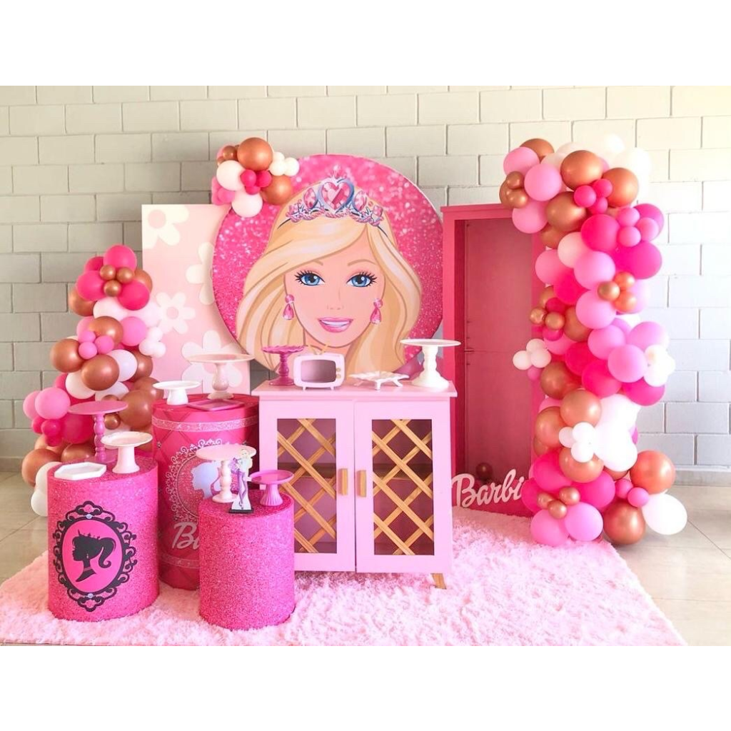 ideias de decoração barbie simples e barata