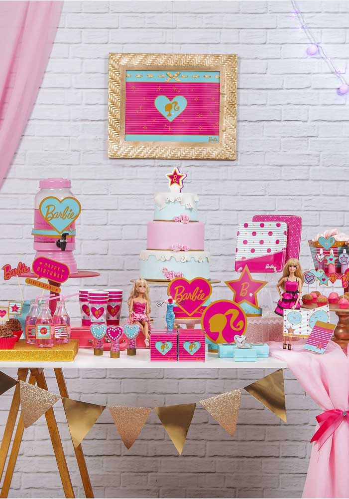 festa barbie faça você mesmo