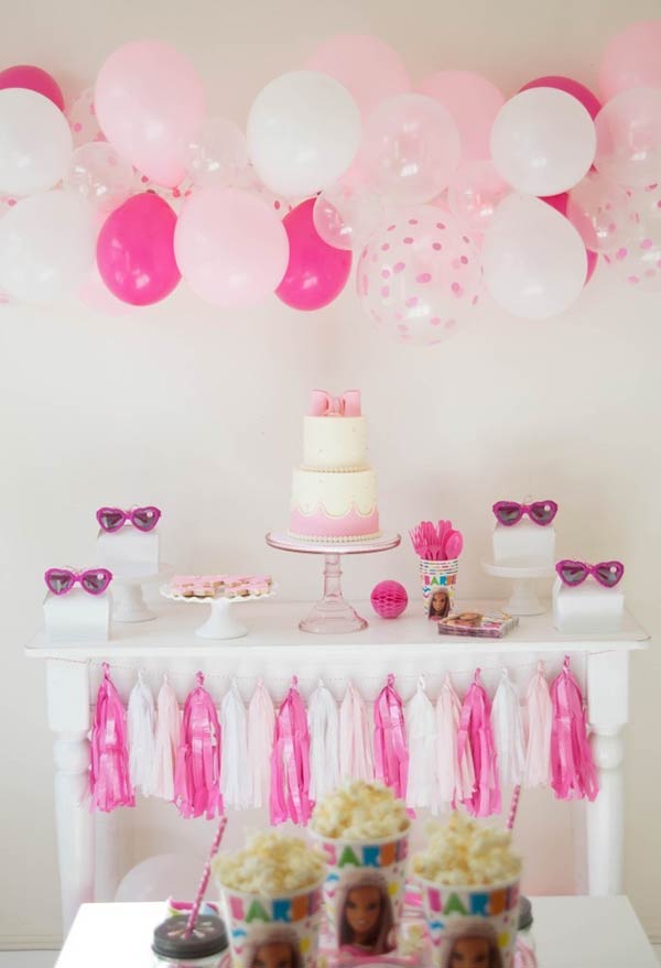 ideias de decoração barbie para aniversário