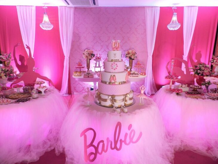 painel barbie diy