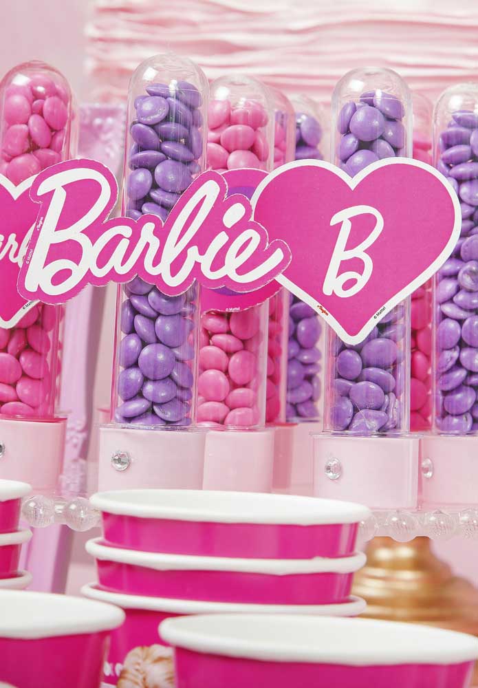 kit festa barbie só um bolinho