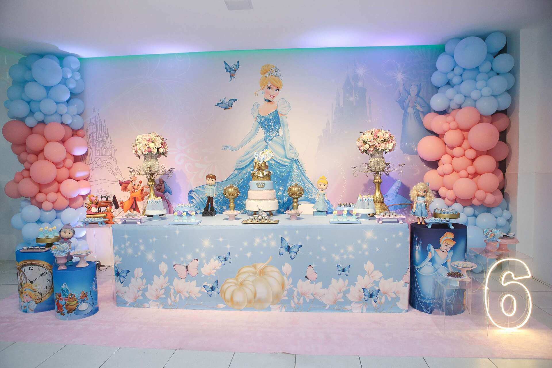 decoração cinderela candy