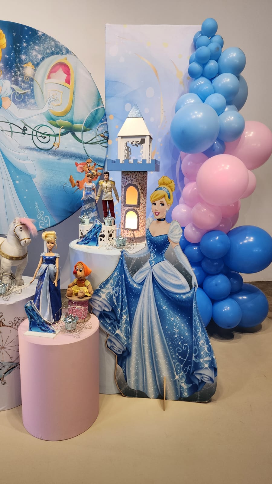 decoração cinderela DIY