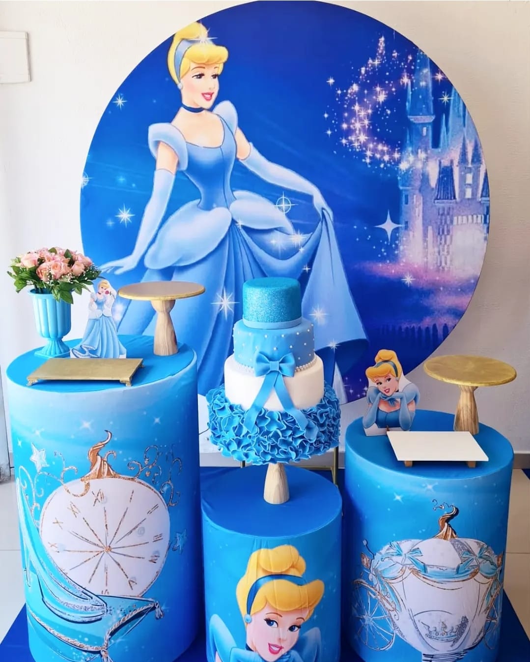 decoração festa tema princesa