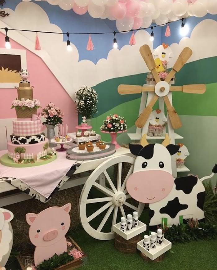 decoração da fazendinha menino