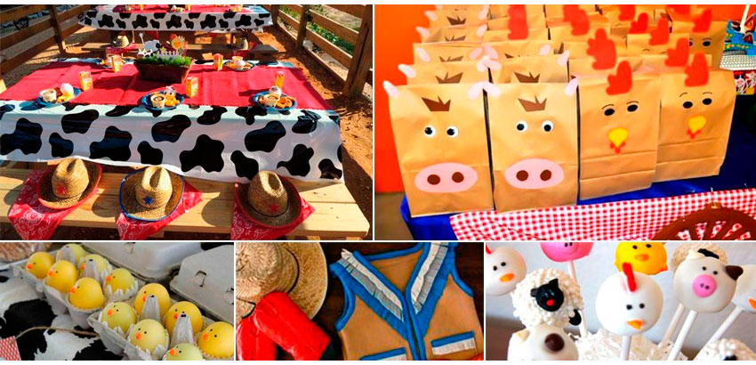 ideias criativas decoração fazendinha menino