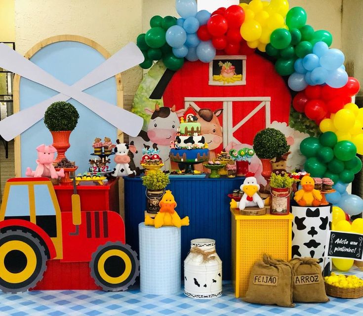 quanto custa decoração fazendinha menino
