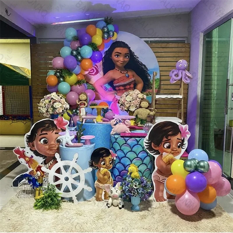 como fazer decoração Moana DIY passo a passo