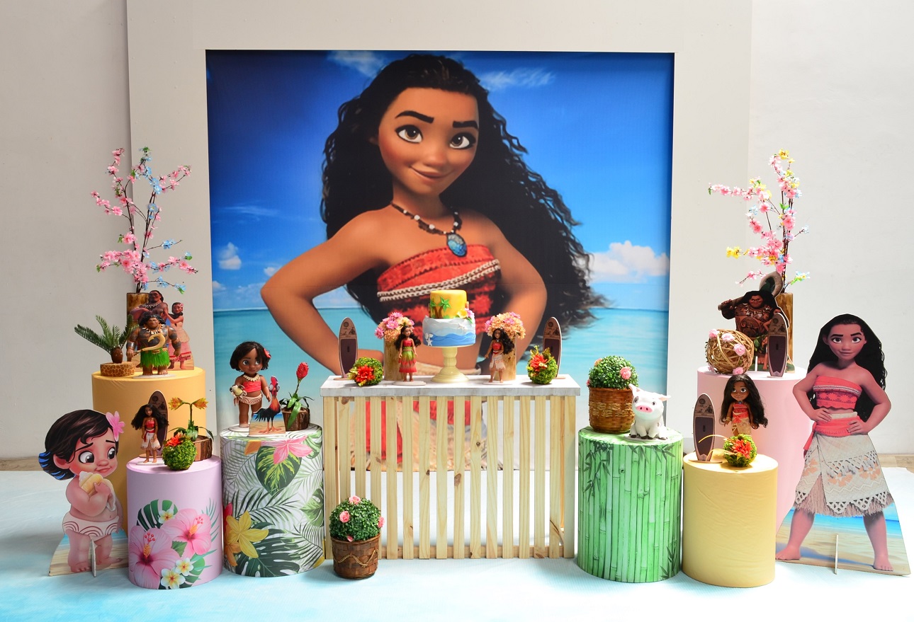 erros comuns ao decorar festa Moana