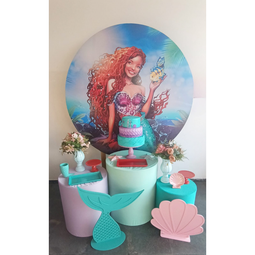 festa tema sereia simples