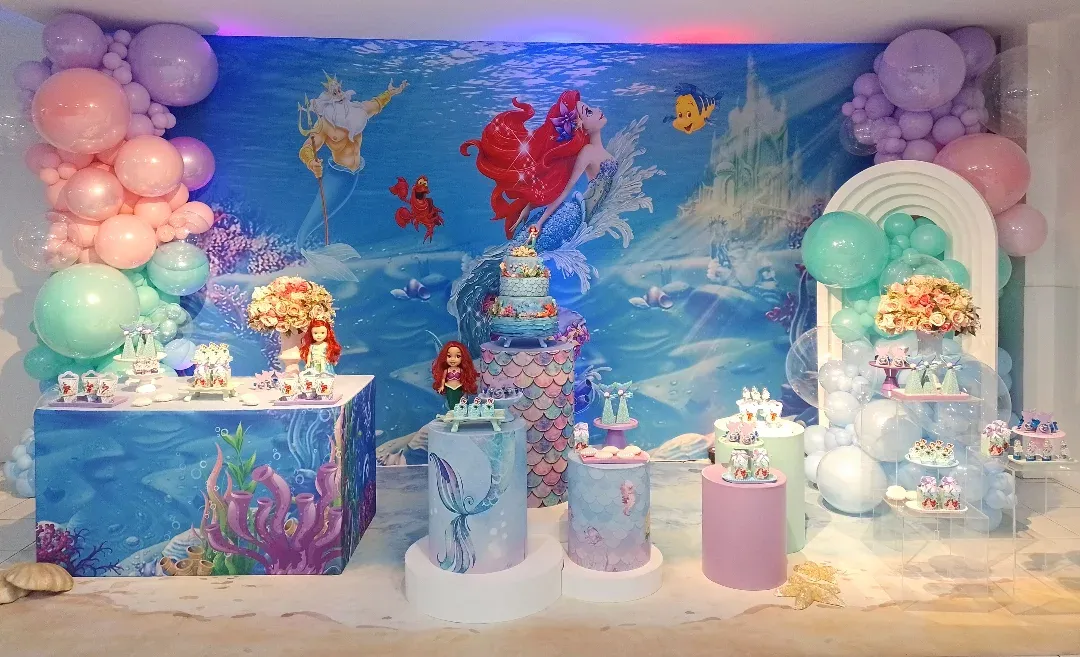 decoração sereia cute