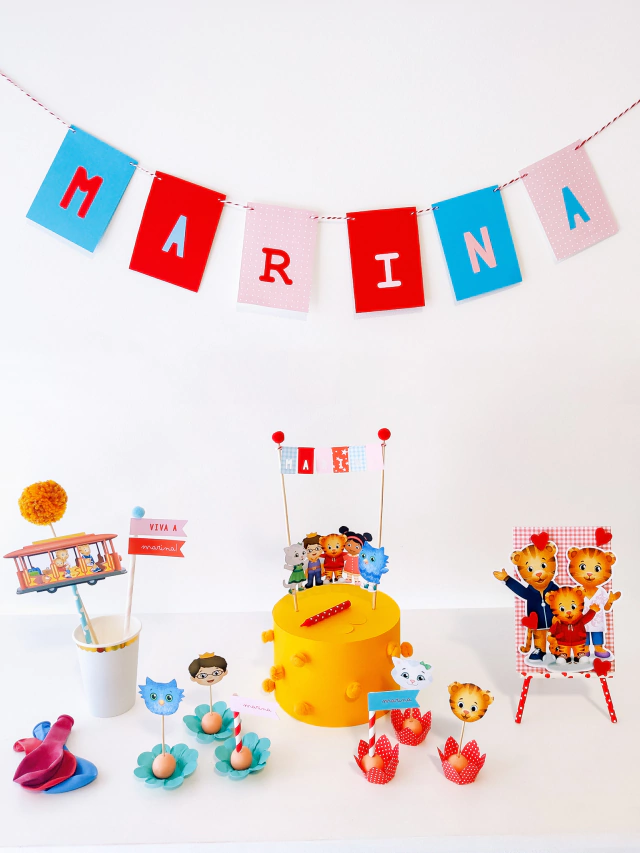 painel sublimado daniel tigre vs painel de tecido