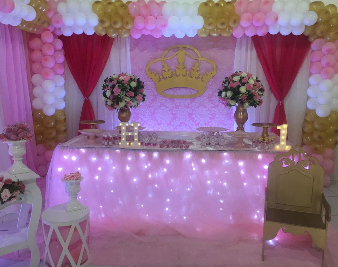 kit festa princesas disney para casa