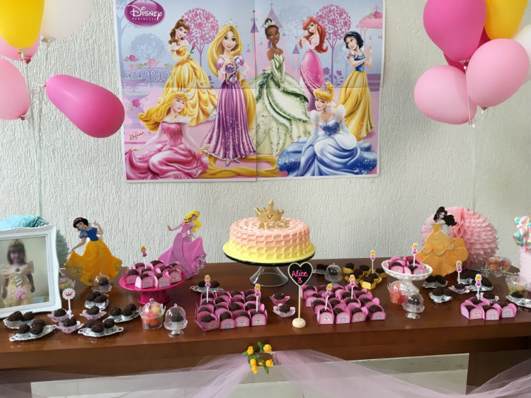 ideias de festa princesa barata