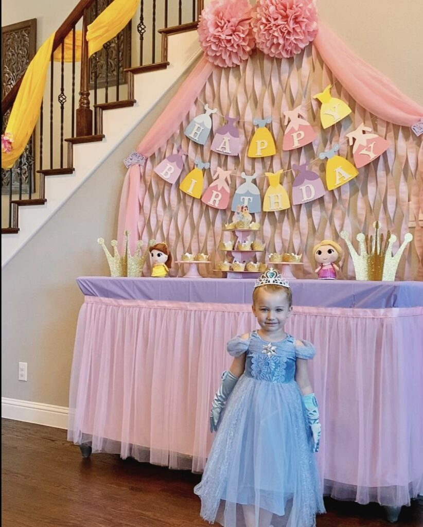 balões para festa princesa
