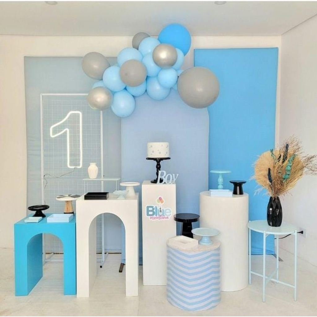decoração festa 1 ano neutra